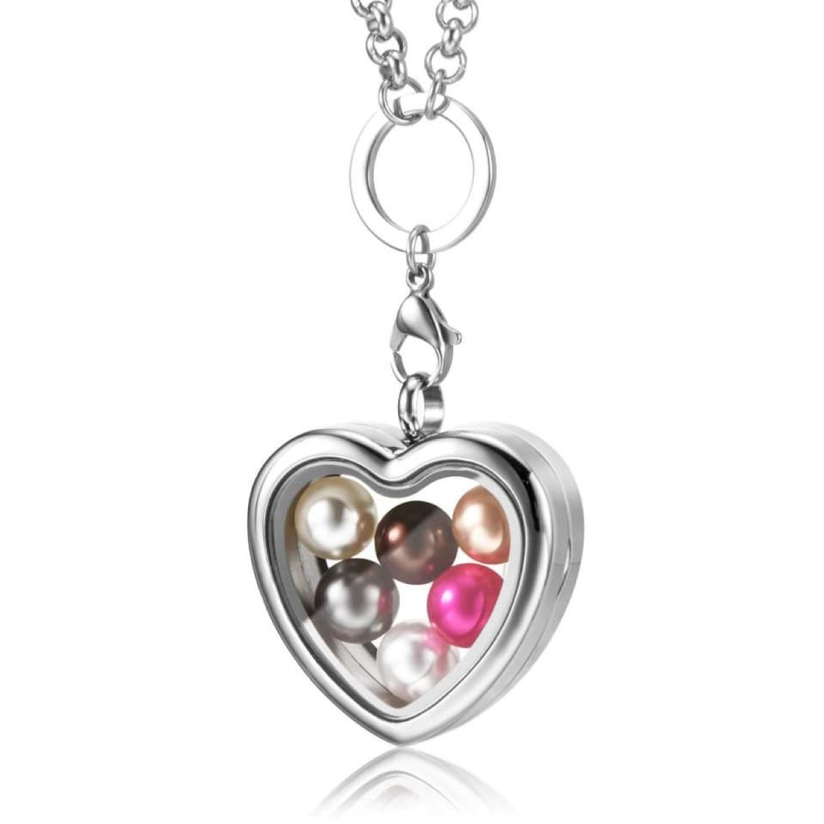 Floating Heart Locket Helz Ltd