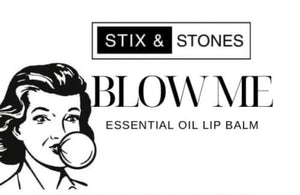 BLOW ME - 169% Pure Essential oil Lip Balm.